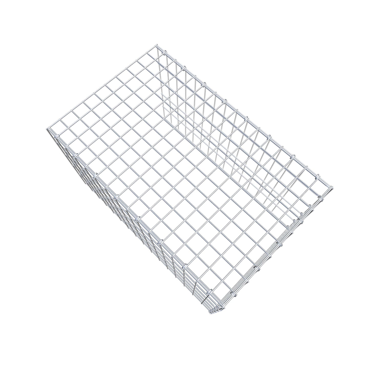Pila complementaria tipo 4 80 cm x 50 cm x 50 cm (L x A x P), luz de malla 5 cm x 10 cm, anillo en C