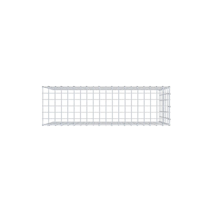 Anbaugabione Typ 4 100 cm x 60 cm x 30 cm (L x H x T), Maschenweite 5 cm x 10 cm, C-Ring