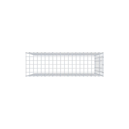 Anbaugabione Typ 4 100 cm x 90 cm x 30 cm (L x H x T), Maschenweite 5 cm x 10 cm, C-Ring