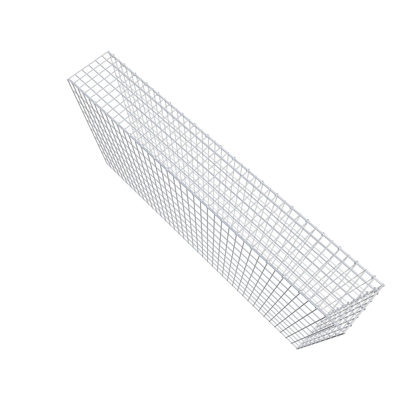 Anbaugabione Typ 4 200 cm x 100 cm x 30 cm (L x H x T), Maschenweite 5 cm x 10 cm, C-Ring