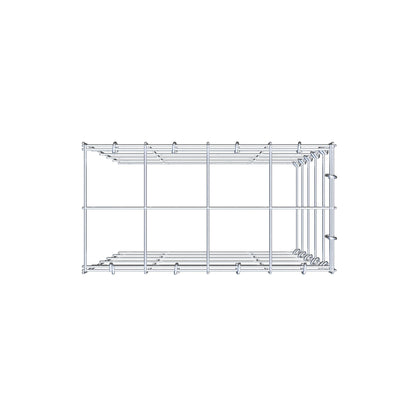 Pila adicional tipo 4 50 cm x 40 cm x 20 cm (L x A x P), malla 10 cm x 10 cm, anillo en C