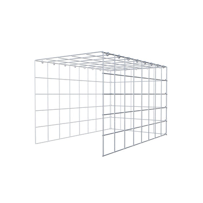 Toegevoegde pool type 4 80 cm x 50 cm x 50 cm (L x H x D), maaswijdte 10 cm x 10 cm, C-ring