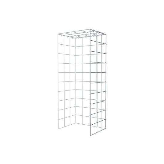 Fourche rapportée type 4 100 cm x 30 cm x 40 cm (L x H x P), mailles 10 cm x 10 cm, anneau C