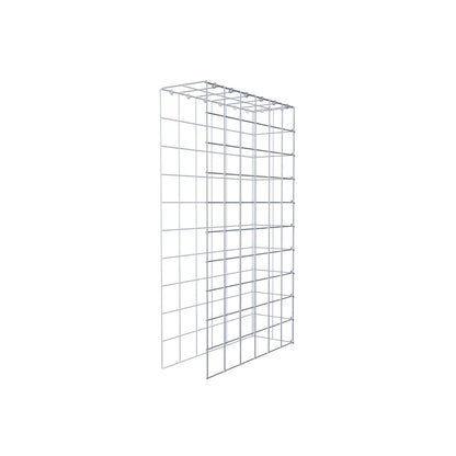 Monteret gabion type 4 100 cm x 60 cm x 20 cm (L x H x D), maskestørrelse 10 cm x 10 cm, C-ring