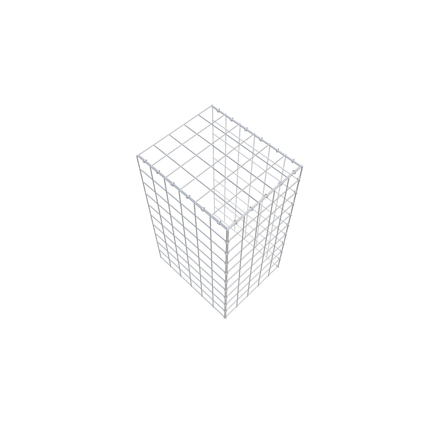 Tilläggspåle typ 4 100 cm x 60 cm x 50 cm (L x H x D), maskstorlek 10 cm x 10 cm, C-ring