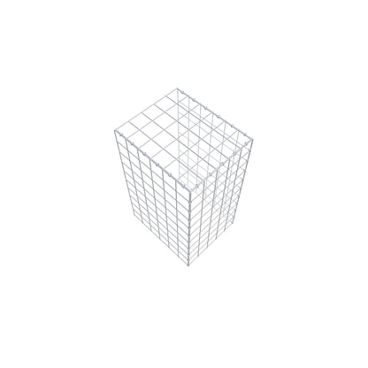 Tilläggspåle typ 4 100 cm x 60 cm x 50 cm (L x H x D), maskstorlek 10 cm x 10 cm, C-ring