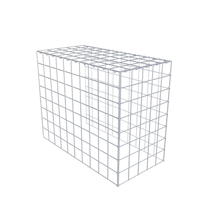 Gavión complementario de tipo 4 100 cm x 80 cm x 50 cm (L x A x P), malla 10 cm x 10 cm, anillo en C