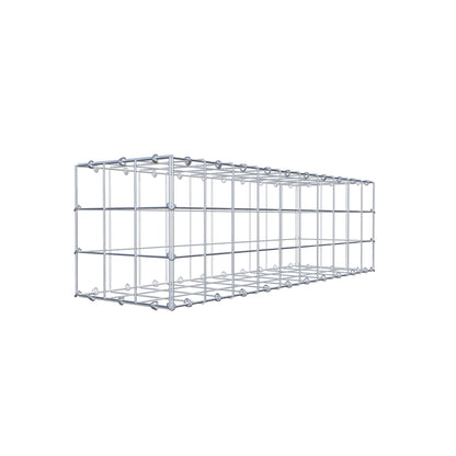 Gabbione 100 cm x 30 cm x 30 cm (L x H x P), maglia 10 cm x 10 cm, anello a C