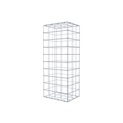 Gabion 100 cm x 30 cm x 40 cm (L x H x D), maskstorlek 10 cm x 10 cm, C-ring