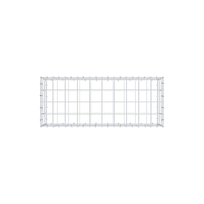 Gabion 100 cm x 30 cm x 40 cm (L x H x D), maskstorlek 10 cm x 10 cm, C-ring