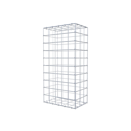 Gabion 100 cm x 30 cm x 50 cm (L x H x D), maskestørrelse 10 cm x 10 cm, C-ring