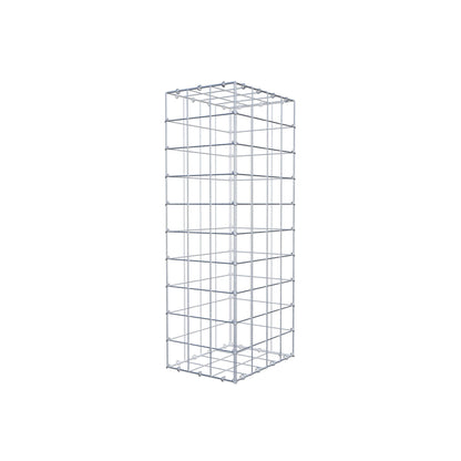 Gabion 100 cm x 40 cm x 30 cm (L x H x P), mailles 10 cm x 10 cm, anneau en C