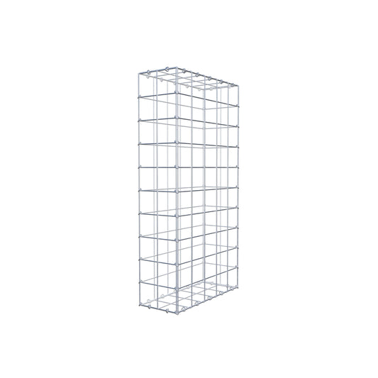 Gabion 100 cm x 50 cm x 20 cm (L x H x D), maskestørrelse 10 cm x 10 cm, C-ring