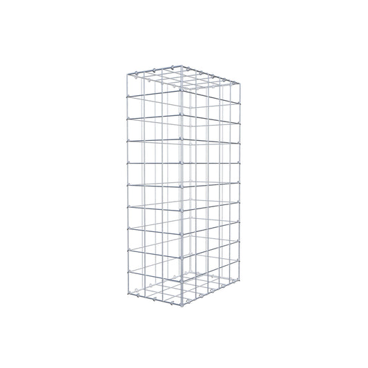 Gabion 100 cm x 50 cm x 30 cm (L x H x D), maskestørrelse 10 cm x 10 cm, C-ring