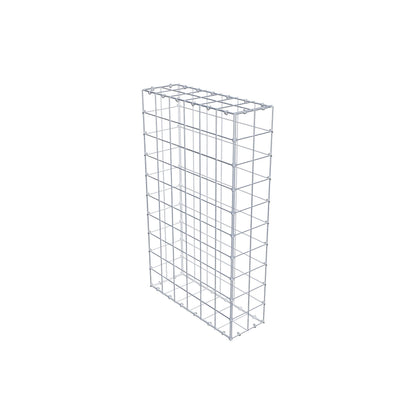 Gabion 100 cm x 60 cm x 20 cm (L x H x D), mesh size 10 cm x 10 cm, C-ring