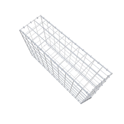 Gabion 100 cm x 60 cm x 30 cm (L x H x P), mailles 10 cm x 10 cm, anneau en C