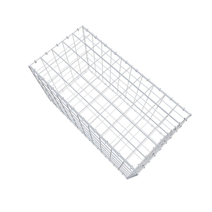 Gabion 100 cm x 60 cm x 50 cm (L x H x D), maskestørrelse 10 cm x 10 cm, C-ring