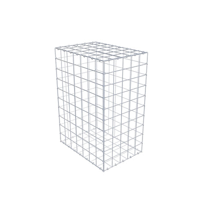 Gabbione 100 cm x 70 cm x 50 cm (L x H x P), maglia 10 cm x 10 cm, anello a C