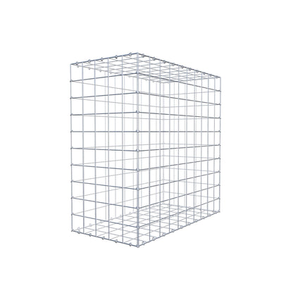 Gabion 100 cm x 100 cm x 50 cm (L x H x D), maskestørrelse 10 cm x 10 cm, C-ring