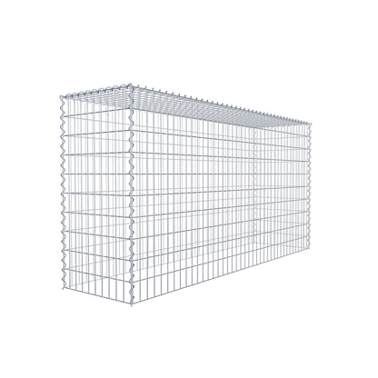 Gabbione aggiuntivo tipo 3 200 cm x 100 cm x 50 cm (L x A x P), maglia 5 cm x 10 cm, spirale