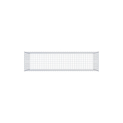 Gabbione aggiuntivo tipo 3 200 cm x 100 cm x 50 cm (L x A x P), maglia 5 cm x 10 cm, spirale