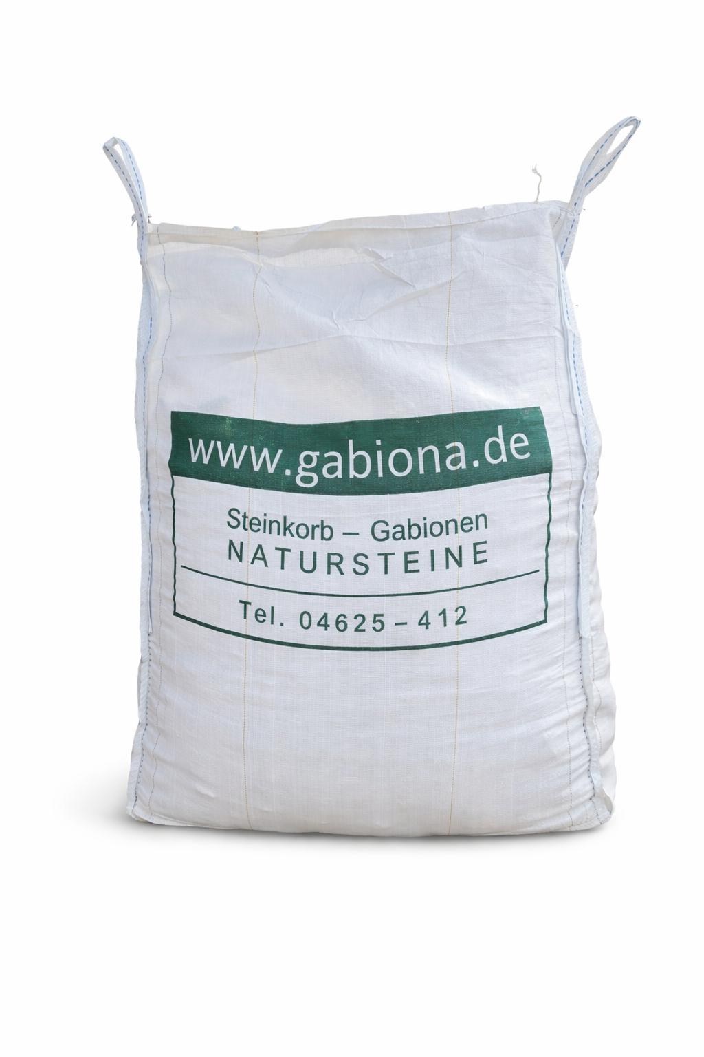 5x Big Bags 95 x 65 x 120 cm (L x D x H) - met bedrukking - zeer stabiel - 1.250 kg SWL