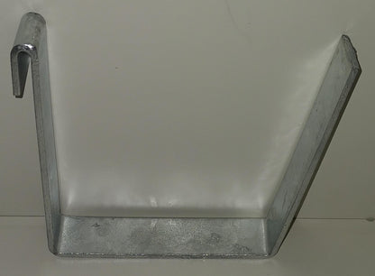 Suporte para caixa de flores galvanizado em conjunto de 3 para gabiões MW 5 x 5