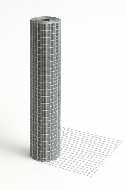 Drahtrolle 12 m x 1 m x 0,8 mm, Maschenweite 12,7 x 12,7 mm