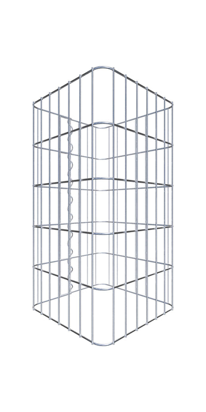 Gabione Saeule eckig 05x10 37x37 050