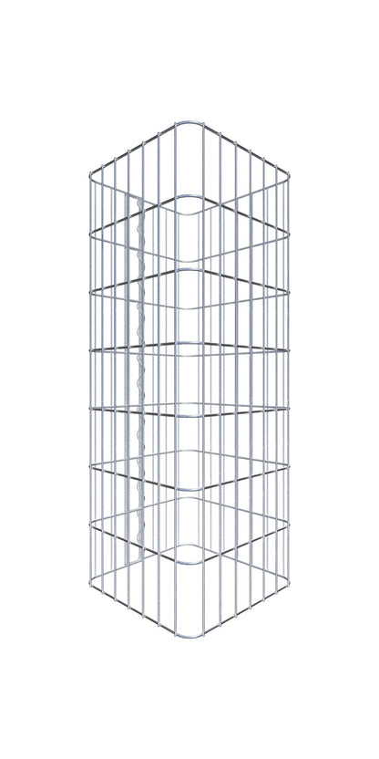 Gabione Saeule eckig 05x10 37x37 070
