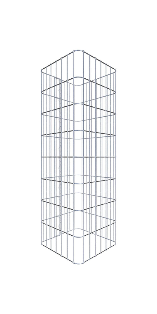 Gabione Saeule eckig 05x10 37x37 080