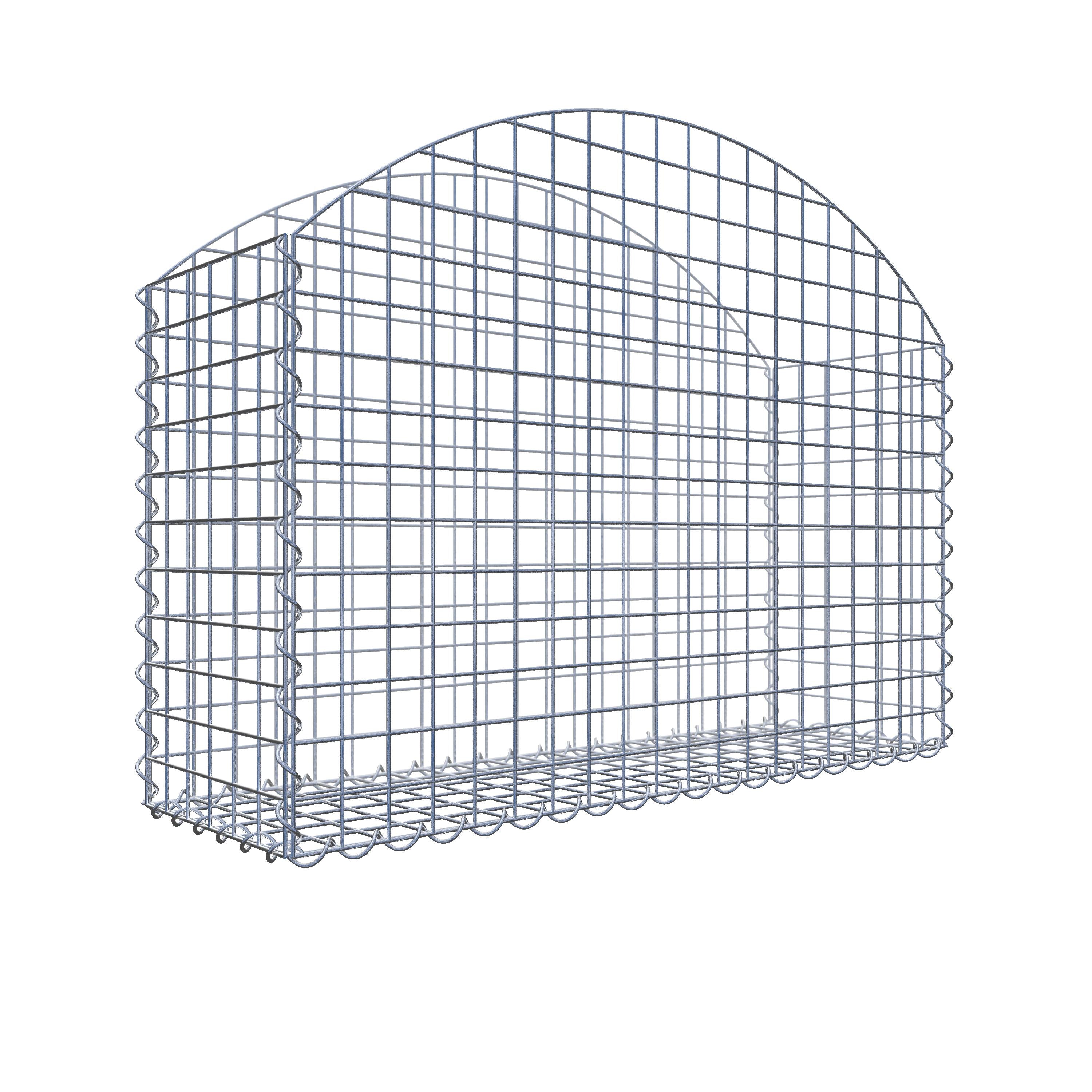 Gabione mitOberbogen 05x05 100x075x030