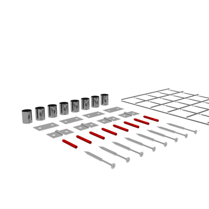Dekogitter / Rankgitter (inkl. Montagematerial) Maschenweite 5 x 5 cm