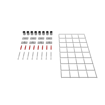 Dekogitter / Rankgitter (inkl. Montagematerial) Maschenweite 5 x 5 cm