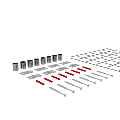 Dekogitter / Rankgitter (inkl. Montagematerial) Maschenweite 5 x 5 cm