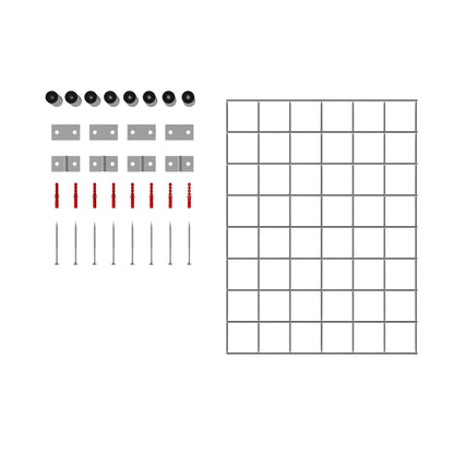 Dekogitter / Rankgitter (inkl. Montagematerial) Maschenweite 5 x 5 cm