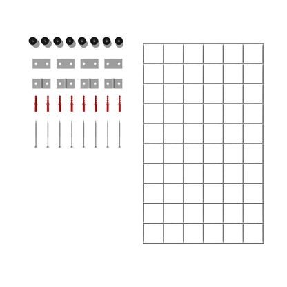 Dekogitter / Rankgitter (inkl. Montagematerial) Maschenweite 5 x 5 cm