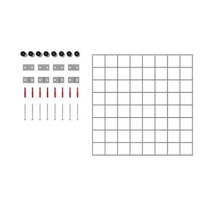 Dekogitter / Rankgitter (inkl. Montagematerial) Maschenweite 5 x 5 cm