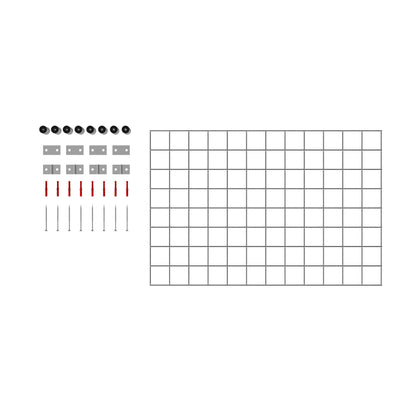 Dekogitter / Rankgitter (inkl. Montagematerial) Maschenweite 5 x 5 cm