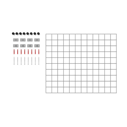 Dekogitter / Rankgitter (inkl. Montagematerial) Maschenweite 5 x 5 cm