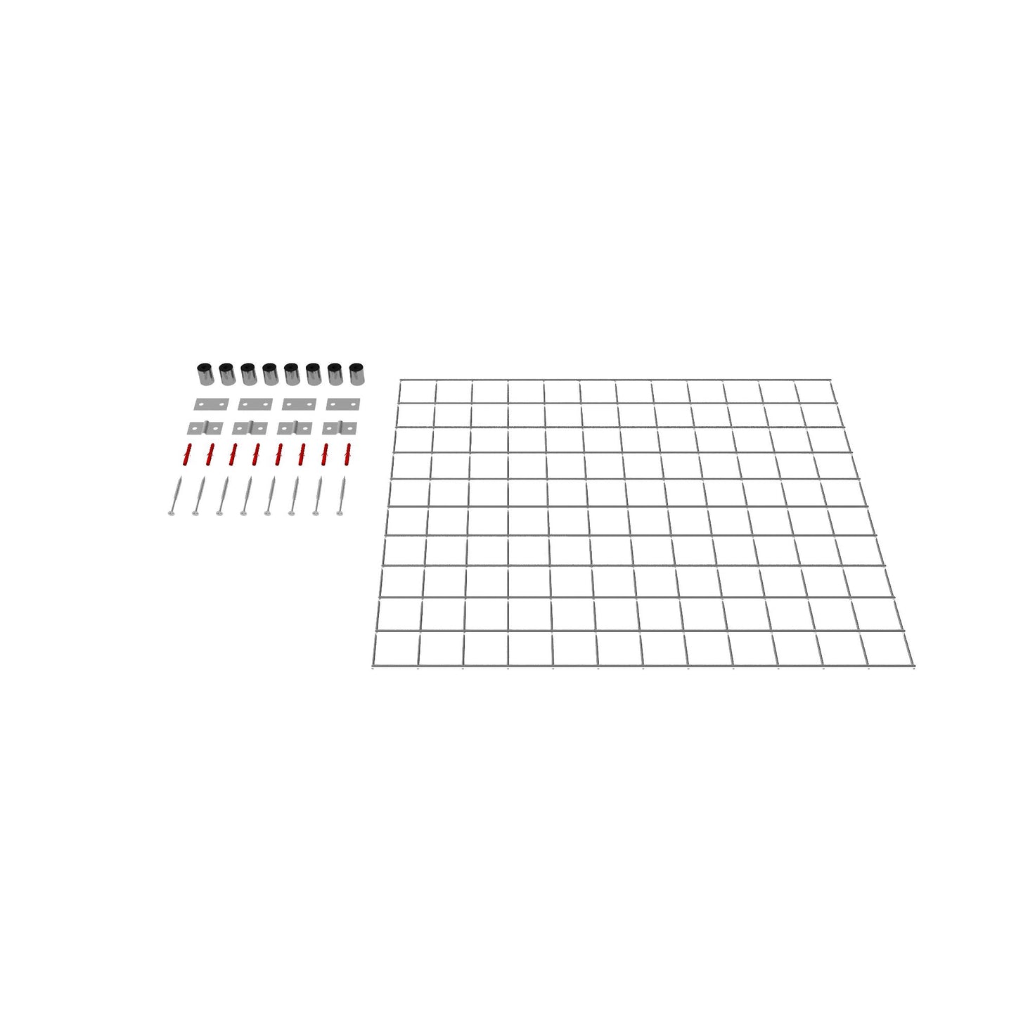 Dekogitter / Rankgitter (inkl. Montagematerial) Maschenweite 5 x 5 cm