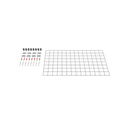 Dekogitter / Rankgitter (inkl. Montagematerial) Maschenweite 5 x 5 cm