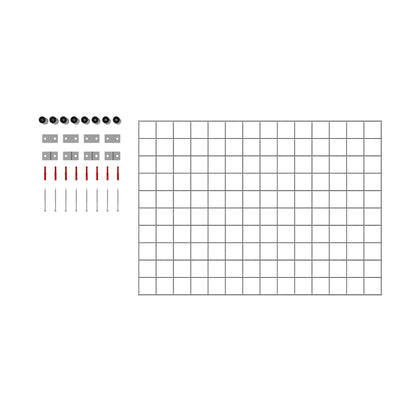 Dekogitter / Rankgitter (inkl. Montagematerial) Maschenweite 5 x 5 cm