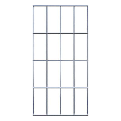 Rejilla decorativa/enrejado (incluido material de montaje) tamaño de malla 5 x 10 cm