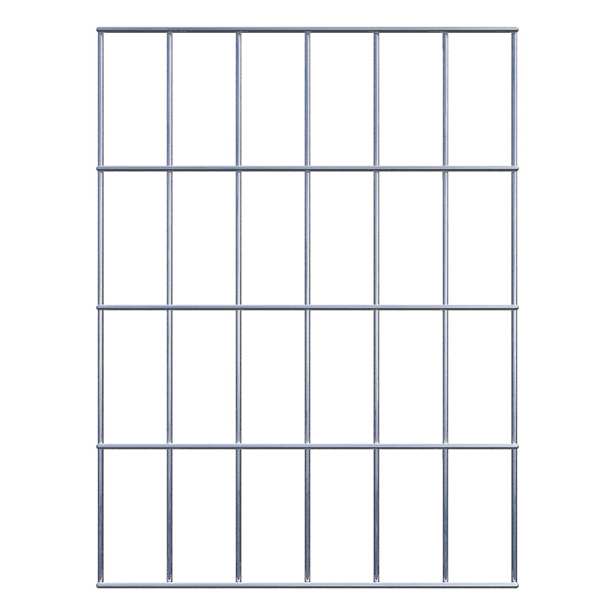 Rejilla decorativa/enrejado (incluido material de montaje) tamaño de malla 5 x 10 cm