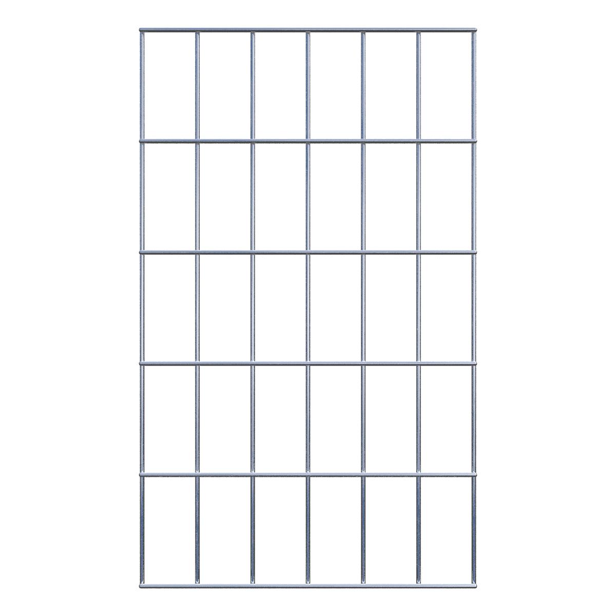 Rejilla decorativa/enrejado (incluido material de montaje) tamaño de malla 5 x 10 cm