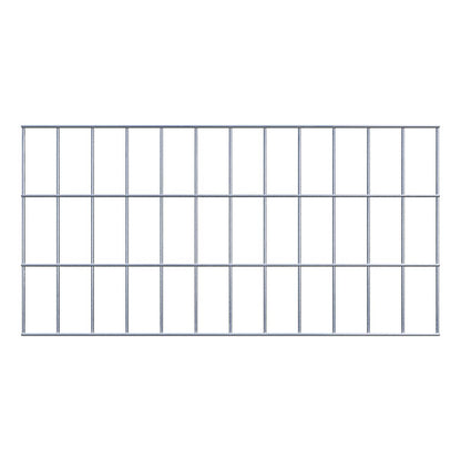 Rejilla decorativa/enrejado (incluido material de montaje) tamaño de malla 5 x 10 cm