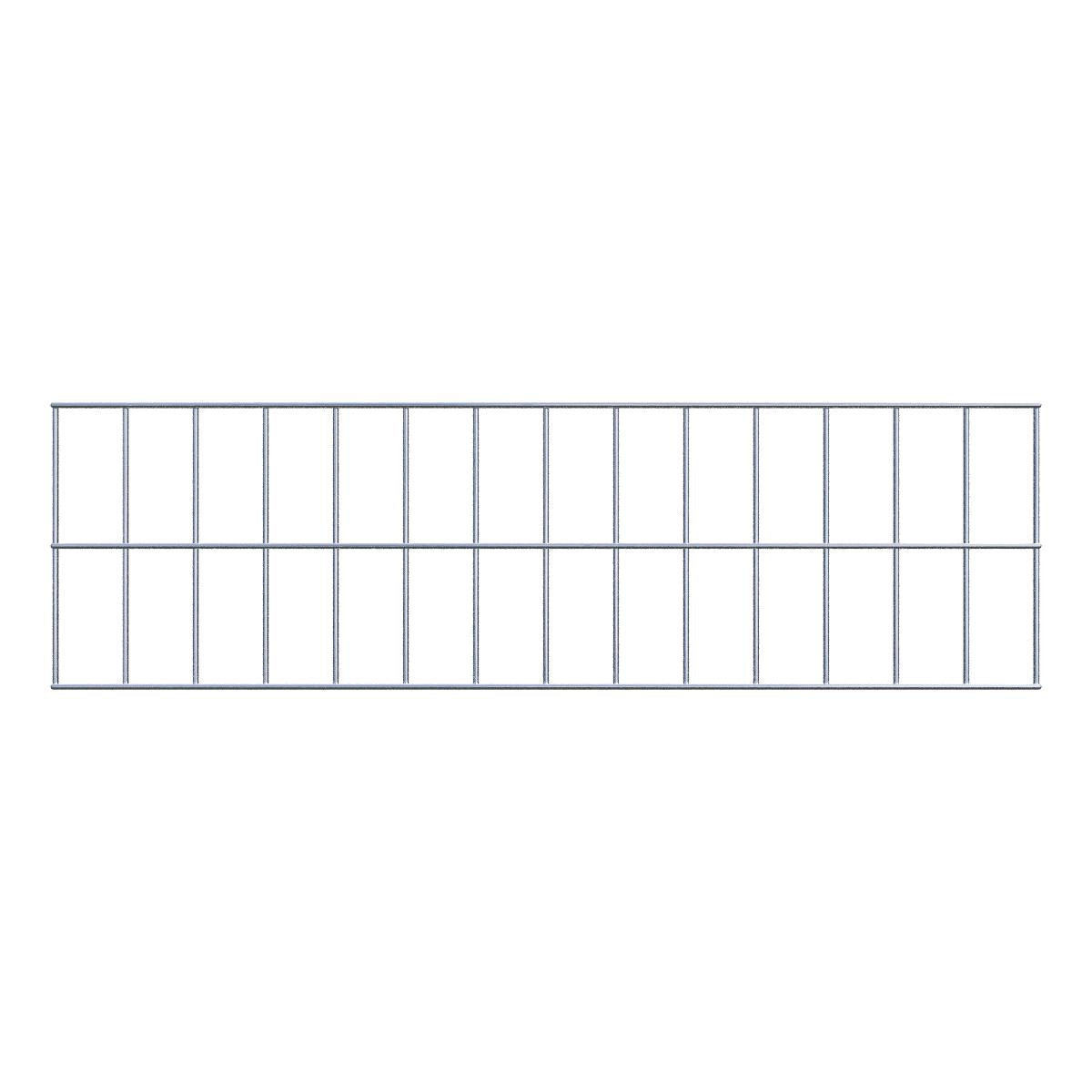 Rejilla decorativa/enrejado (incluido material de montaje) tamaño de malla 5 x 10 cm