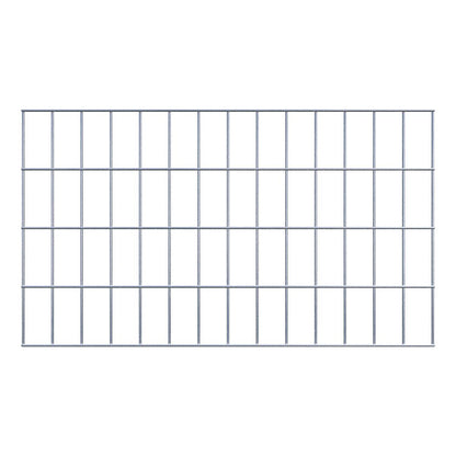 Rejilla decorativa/enrejado (incluido material de montaje) tamaño de malla 5 x 10 cm