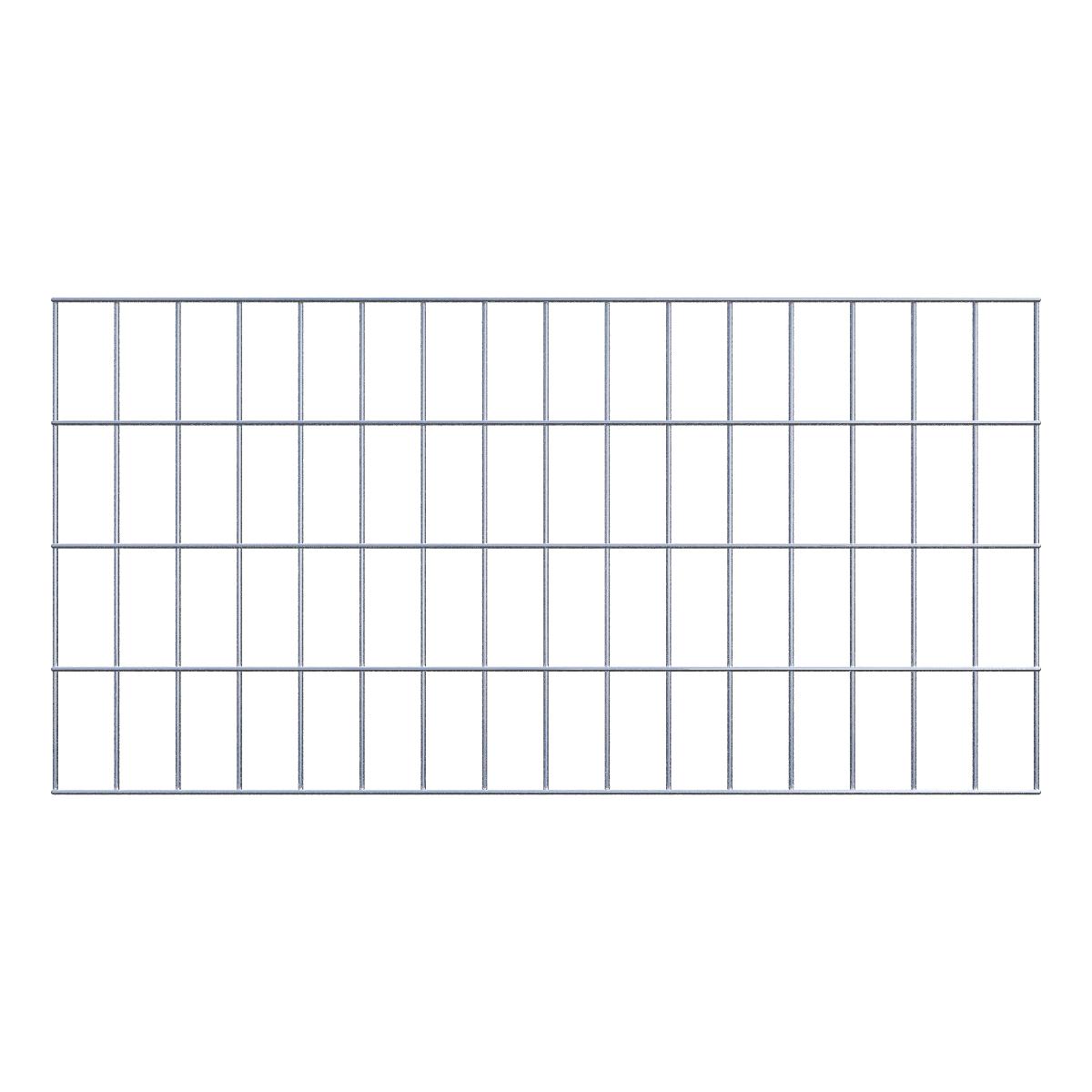 Rejilla decorativa/enrejado (incluido material de montaje) tamaño de malla 5 x 10 cm